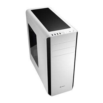 Sharkoon BW9000-W Midi Tower White Desktop PC Case LN68695 ...