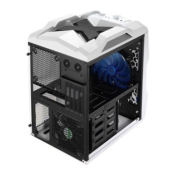 Strike-X From Aerocool White and Black mATX/Micro ATX Cube Case LN68767 ...