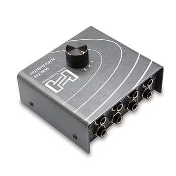 Hosa SLW-333 Monitor Audio Switcher for powered Studio Monitors LN69364 |  SCAN UK