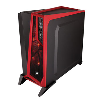 Corsair Carbide SPEC-ALPHA Black/Red Gaming Case with Window LN69769 ...