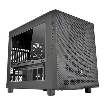 Thermaltake Black Core X5 EATX PC Gaming Cube Case LN70457 - CA-1E8 ...