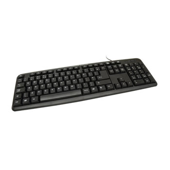 Slim USB Keyboard Splash Resistant from ScanFX LN70850 - KB0006 | SCAN UK