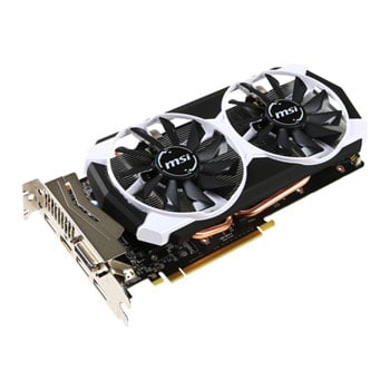 MSI GeForce GTX 960 Black White OC Graphics Card 4GB LN71839 - GTX 960 ...