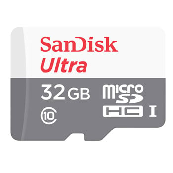 SanDisk 32GB Ultra microSD High Capacity UHS-1 Card SDSQUNB-032G-GN3MN ...