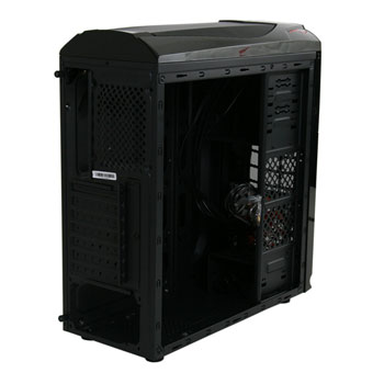 CiT Dragon 3 Black/Red Midi PC Gaming Case LN72449 - CIT-DRAGON3-BLACK ...