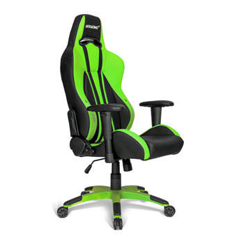 AKRacing Premium Plus Gaming Chair in Green Black Suitable for Home Office