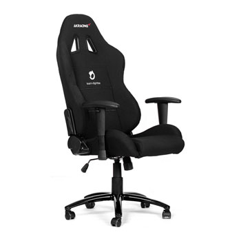 AKRacing Team Dignitas Edition Pro Gaming Chair in Black/White Fabric ...