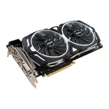 MSI NVIDIA GeForce GTX 1080 8GB ARMOR OC Graphics Card LN72853