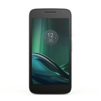 Motorola Moto G4 Black 16GB Smart Phone LN73227 - SM4360AE7B1 | SCAN UK