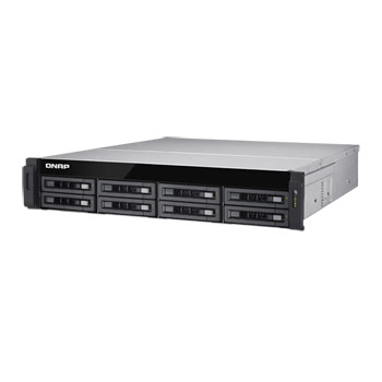 QNAP TS-EC880U-i3-8G-R2 2U Rackmount NAS LN73659 | SCAN UK