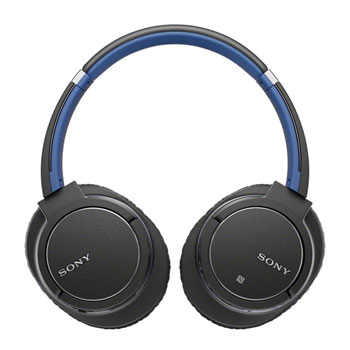 Sony MDR-ZX770 Bluetooth Noise Cancelling Headphones Blue/Black LN73795 ...