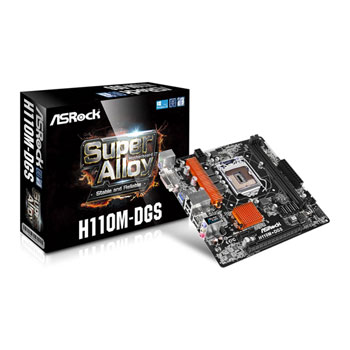 Совместимость asrock h110m dgs