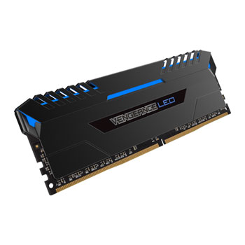 Corsair Vengeance Blue LED 32GB DDR4 3200 Memory Kit 2x 16GB