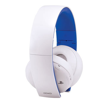 Sony Playstation White Wireless Stereo Gaming Headset 2.0 LN76025 ...