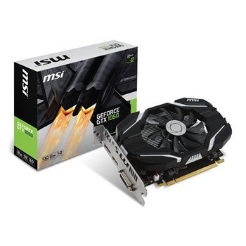 MSI NVIDIA GeForce GTX 1050 2GB OC Graphics Card LN76173 - GTX 1050 2G ...