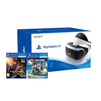 PSVR Headset With RIGS, EVE: Valkyrie Retail Games LN76961 - PSVR with ...