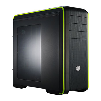 CoolerMaster CM690 III Mid Tower Green PC Gaming Case LN77824 