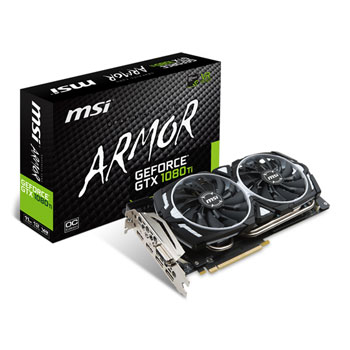 MSI NVIDIA GeForce GTX 1080 Ti 11GB ARMOR OC LN79756 - GTX 1080 Ti ...