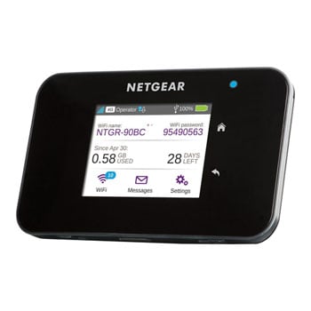 Netgear 3G/4G AirCard LTE Portable Hot Spot Router AC810-100EUS LN79958 ...