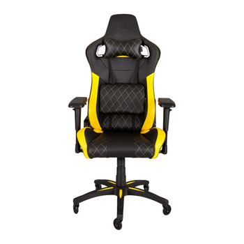 Corsair Yellow T1 RACE Gaming Chair LN80099 - CF-9010005-WW | SCAN UK