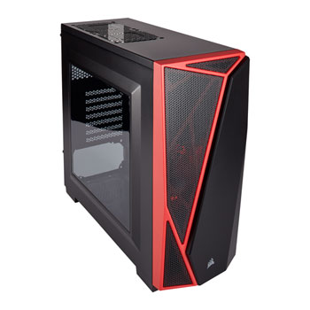 Corsair Red Carbide SPEC 04 PC Gaming Case with Window LN80341 - CC ...