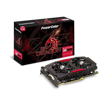 Powercolor rx 580 red dragon обзор