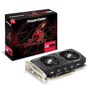 PowerColor AMD Radeon RX 560 Red Dragon 2GB Graphics Card LN81533 ...