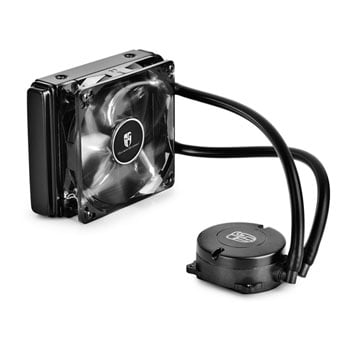 DeepCool MAELSTROM 120T AIO Liquid CPU Cooler White LED LN81735 ...