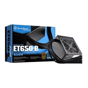 Silverstone ET650-B 650 Watt 80+ Bronze PSU/Power Supply LN82560 - SST ...