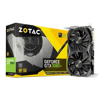 Zotac NVIDIA GeForce GTX 1080 Ti 11GB Mini Graphics Card