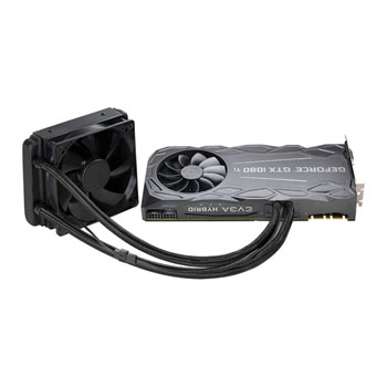 EVGA NVIDIA GeForce GTX 1080 Ti 11GB FTW3 HYBRID AIO Watercooled ...