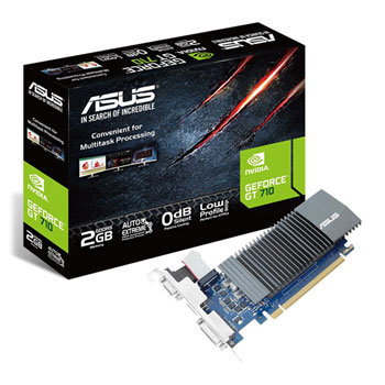 ASUS NVIDIA GeForce GT 710 2GB Silent 