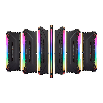 Corsair Vengeance RGB PRO Black 32GB 3000 MHz DDR4 Quad Channel