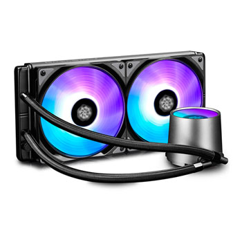 DEEPCOOL GamerStorm Castle 280 RGB AIO Liquid Cooler, 280mm All-In-One ...