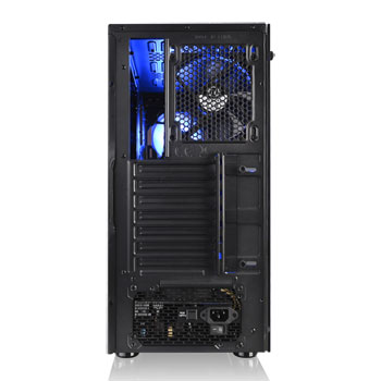 Thermaltake Versa J23 RGB Edition Mid-Tower Case with Tempered Glass ...