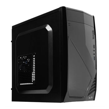 Aerocool Cs-102 Black Mid Tower Case Ln92193 - Accs-pc08014.11 