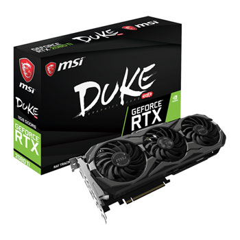 MSI NVIDIA GeForce RTX 2080 Ti 11GB DUKE OC Turing Graphics Card