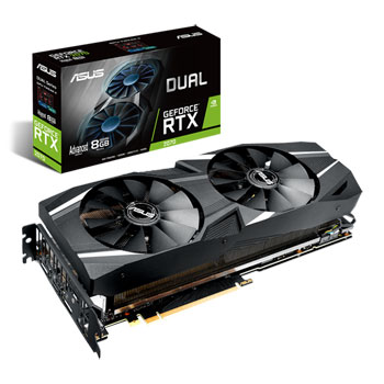 ASUS NVIDIA GeForce RTX 2070 8GB DUAL ADVANCED Turing Graphics Card