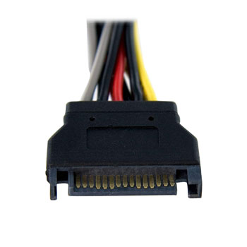 Startech 6in SATA Power Y Splitter Cable Adapter LN94191 - PYO2SATA ...