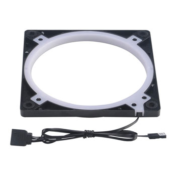 Akasa RGB Fan Frame Kit For 120mmm Fan LN94702 - AK-LD08-RB | SCAN UK