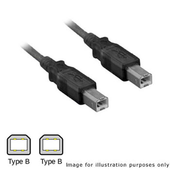 USB 2.0 Printer Cable USB B/B - 3 Metre 