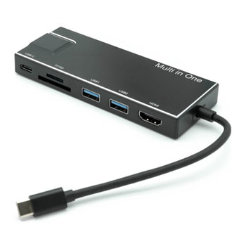 Dynamode USB3.0 Type-C Dock Station LN99123 - C-TC-DK-HDMICR | SCAN UK