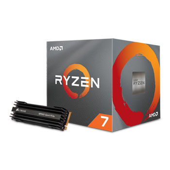 AMD Ryzen 7 3700X + Corsair 2TB MP600 PCIe 4.0 M.2 Bundle LN99640