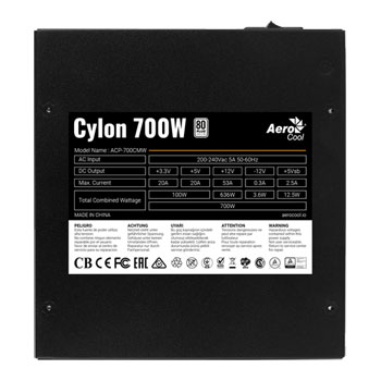 Блок питания aerocool cylon 700 700w обзор