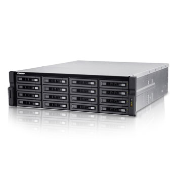 QNAP 16 Bay Desktop NAS Enclosure LN100626 - TVS-EC1680U-SAS-RP-8GE-R2 ...