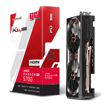 Sapphire AMD Radeon RX 5700 PULSE 8GB RDNA Graphics Card LN100835 ...