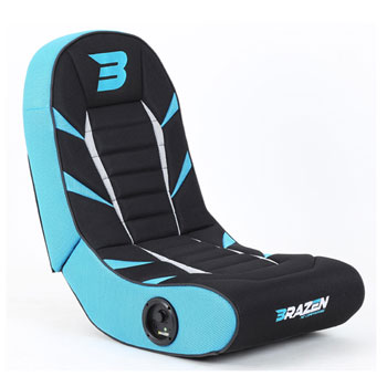 Brazen Python 2 0 Gaming Chair Black Blue