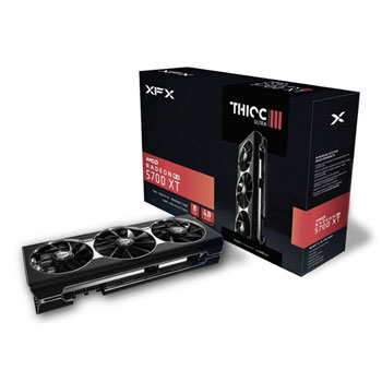 XFX AMD Radeon RX 5700 XT THICC III Ultra 8GB GDDR6 RDNA PCIe 4.0 ...