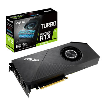 ASUS NVIDIA GeForce RTX 2080 SUPER 8GB TURBO EVO Turing Graphics Card