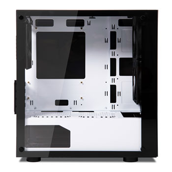 Tecware Nexus M Mini Tower Black & White Tempered Glass Gaming Case ...